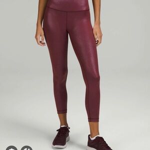 Lululemon wunder train foil